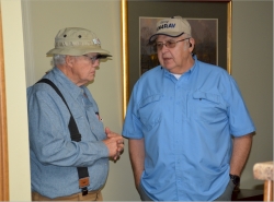 Doc Dave KG4HVQ (BCARC President) and Garry KN4RAV (Field Day Chair).