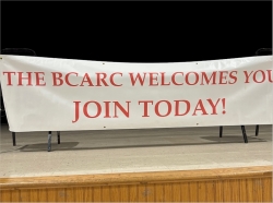 Local Hams were encouraged to join the BCARC.
