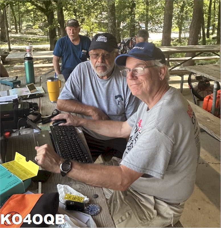 Billy KG4DXM and Phillip KQ4ETC.