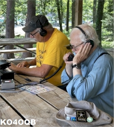 Godfrey KD4ONB and Doc Dave KG4HVQ.