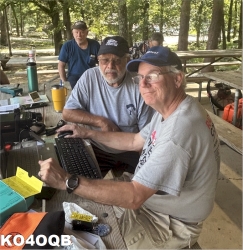 Billy KG4DXM and Phillip KQ4ETC.